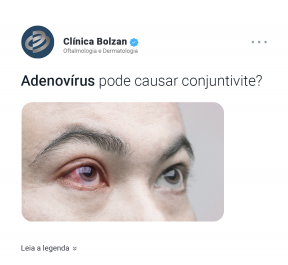 Adenovírus pode causar conjuntivite?