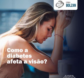 Como a diabetes afeta a visão?